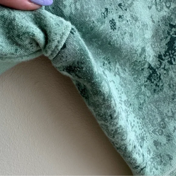 Nike Men’s Green Tie-Dye Joggers Fleece Sweatpants - Picture 10 of 11